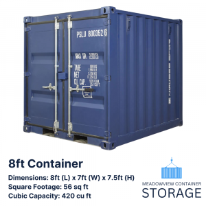 8ft Storage Container