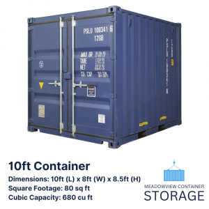 10ft Storage Container