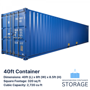 40ft Storage Container